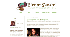 Desktop Screenshot of bittersweetdiabetes.com